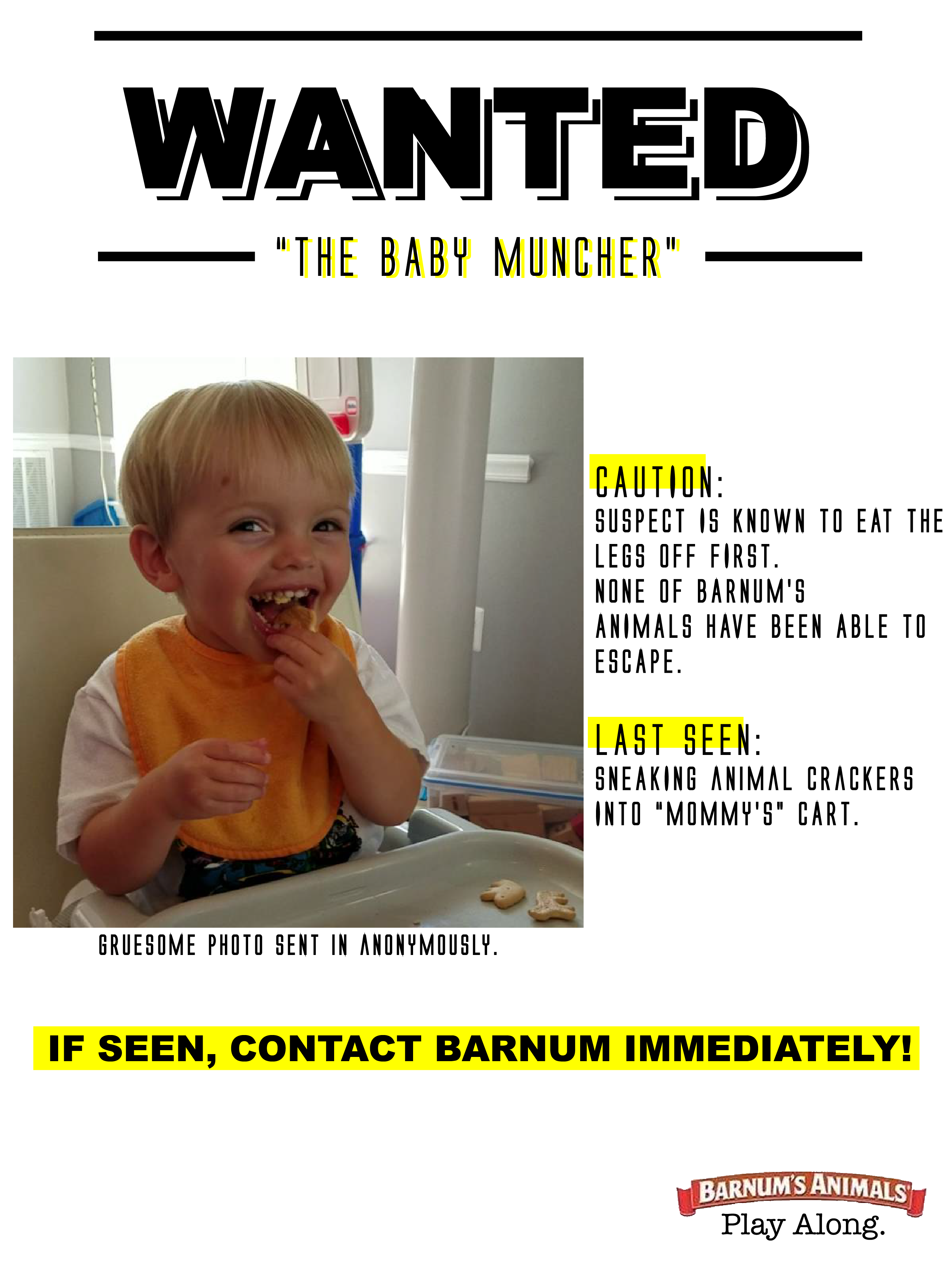 barnum wanted poster